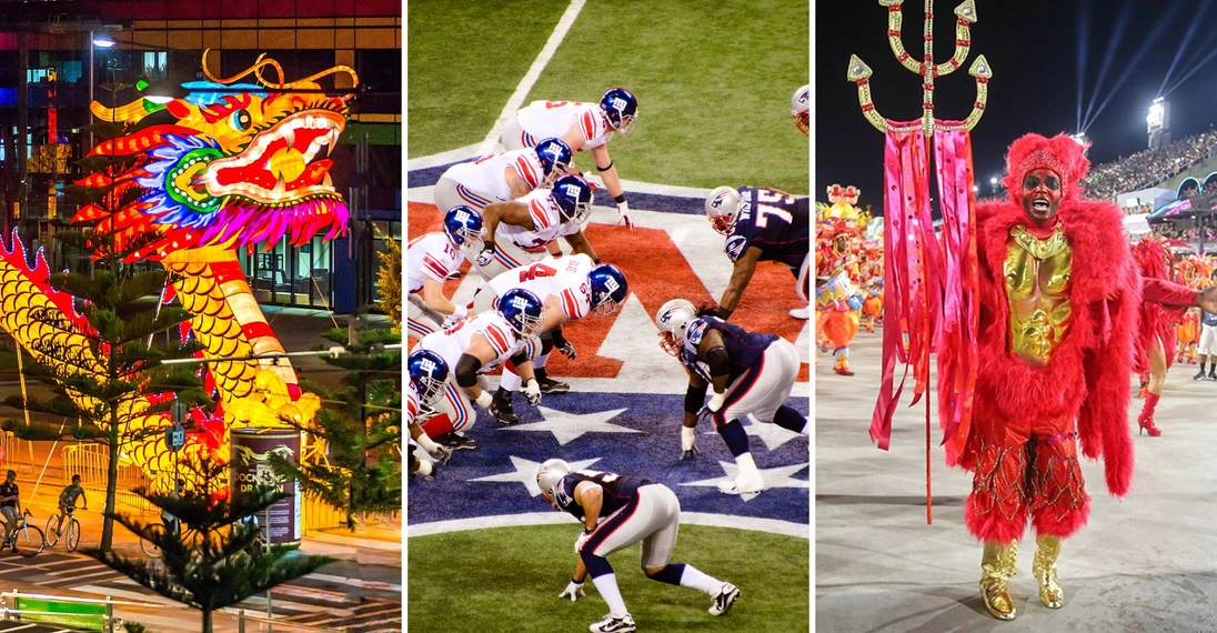 Das chinesische Neujahrsfest, Super Bowl oder Karneval in Rio sind Hochphasen für die Werbeindustrie.